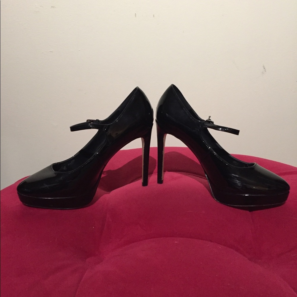 Black high heels